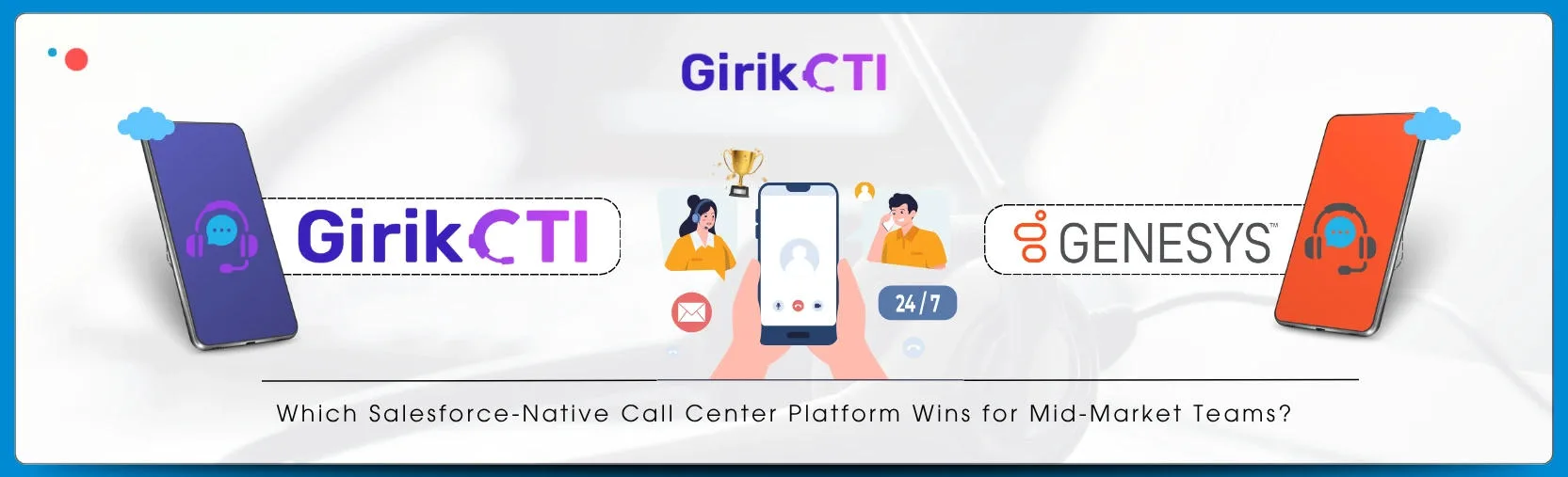 GirikCTI vs Genesys Cloud: Which Salesforce-Native Call Center Platform is Win-Win for Mid-Market Teams?